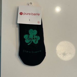 Pure Barre Sheer Classic Lucky Grip Socks